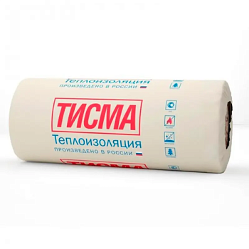 картинка Утеплитель Тисма 50*1200*8300мм рулон (2 шт/уп, Λ0.044, S19.92м²) от магазина Кубатура