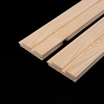 картинка Реечная вагонка 21*98(90)*3000мм сорт АВ сосна Киров (6шт/уп) от магазина Кубатура