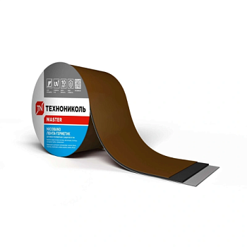 картинка Самоклеящаяся герметизирующая двухсторонняя лента Технониколь Nicoband коричневая 100мм*10м от магазина Кубатура