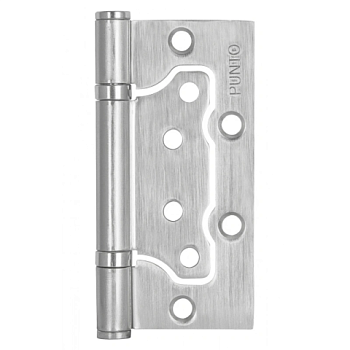 картинка Петля накладная Punto 500-2BB 100*2.5мм матовый никель от магазина Кубатура