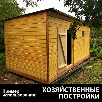 картинка Имитация бруса ель/сосна 16*142(135)*3000мм сорт С Вологда от магазина Кубатура