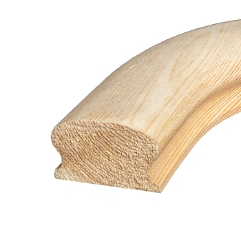 картинка Поворотный элемент 90° к поручню 45*65мм Сосна сорт Экстра сращенный от магазина Кубатура