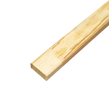картинка Рейка сращенная для декора стен 20*40*3000мм сосна сорт Экстра (с фаской R5 на углах) от магазина Кубатура
