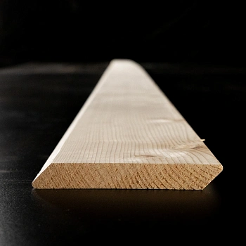 картинка Планкен скошенный 20*145*6000мм сорт АВ Ель 100% от магазина Кубатура