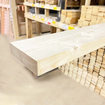 картинка Доска строганая камерной сушки 36*140*6000мм сорт AB ель/сосна (с фаской на углах) от магазина Кубатура