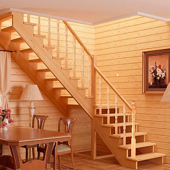 картинка Балясина 50*50*900мм №1 Сосна сорт Экстра сращенная от магазина Кубатура