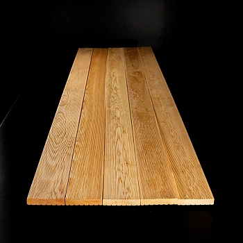 картинка Террасная доска Вельвет 27*142*4000мм сорт А лиственница от магазина Кубатура