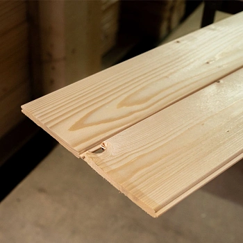 картинка Имитация бруса ель/сосна 12,5*142(135)*1000мм сорт С Киров от магазина Кубатура