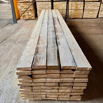 картинка Доска обрезная 50*200*3000мм 3-4 сорт ТУ естественной влажности хвойные породы от магазина Кубатура